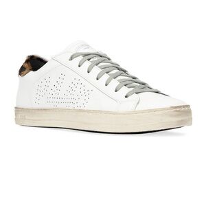 NWOT P448 Jack White Sport Leopard Sneakers-Size 12-12.5US, Euro 43